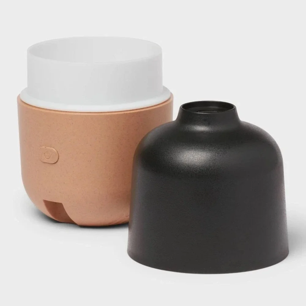 Black and Tan 200ml Speckle Medium Diffuser by Threshold: Spa Ambiance, 6hr NEW